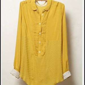 Anthropologie Anni Button Down Blouse